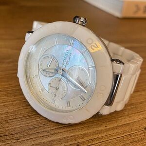 Fossil White Ceramic Watch